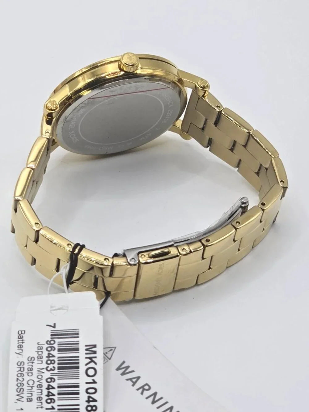 Michael Kors Corey Women's Gold-Tone Watch MKO1048 38mm